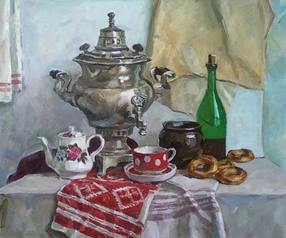 Анна Боганис чаепитие